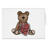 Teddy Bear Mothers Are Special T-shirts and Gifts Greeting Card