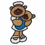 Teddy Bear Nurse Embroidered Shirt embroidered shirts