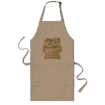 Teddy Bear Pair - Original Colours Aprons