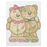 Teddy Bear Pair - Original Colours flyers