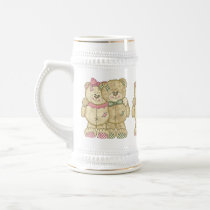 Teddy Bear Pair - Original Colours Coffee Mugs