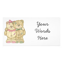 Teddy Bear Pair - Original Colours