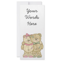 Teddy Bear Pair - Original Colours