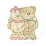 Teddy Bear Pair - Original Colours