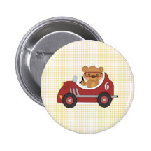 Teddy Bear Racer (red) Buttons