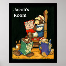 Teddy Bear Room Poster
