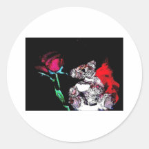 teddy bear valentinePhoto 9353 Sticker