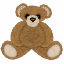 Teddy Bear Wall Sculpture Cut Out