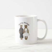 Teddy Bear Wedding Blessings Coffee Mugs