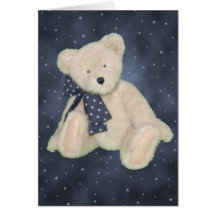 Teddy Bear Wishes Greeting Cards