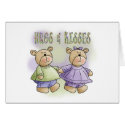 Teddy Bears Hugs and Kisses cards