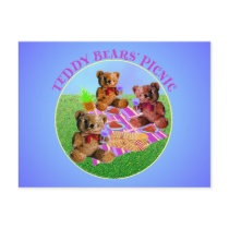 Teddy Bears Picnic Postcards