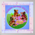 Teddy Bears' Picnic Poster