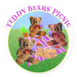 Teddy Bears' Picnic Stickers