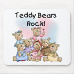 Teddy Bears Rock mousepads