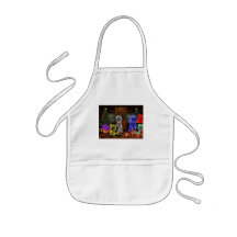 Teddy Bearz Christmas Apron