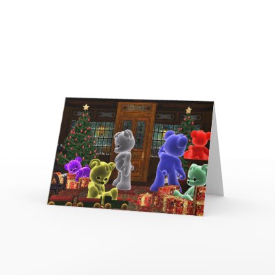 Teddy Bearz Christmas Card