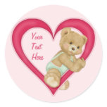 Teddy Heart - Customise text area