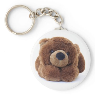 Teddy Keychain by studioaraminta