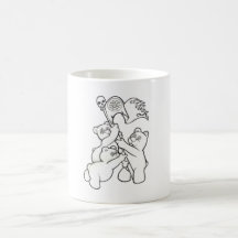 Teddy Metal Iwo Jima Mugs