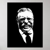 Teddy Roosevelt -- Black and White