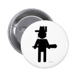 Teddy Roosvelt Pinback Button