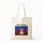 Teddybear with Stars Book Bag