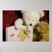 Ted's first book ... poster posters
