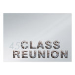 TEE 45th Class Reunion Business Card Template