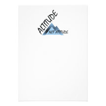 TEE Altitude, Not Attitude Personalized Invites