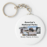 TEE America's National Parks Key Chain