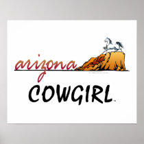 TEE Arizona Cowgirl Print