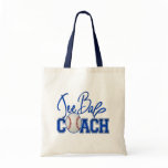Tee Ball Coach Tote Bags