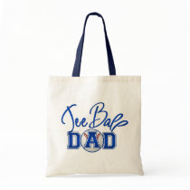 Tee Ball Dad Canvas Bag