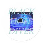 TEE Black Hole Diver stickers