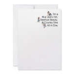 TEE Blue Jeans Girl invitations