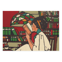 TEE Book Worm Business Card