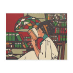 TEE Book Worm postcards