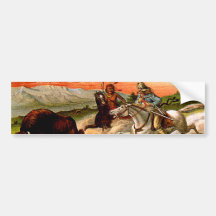 TEE Buffalo Chase Bumper Sticker
