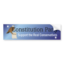 TEE Constitution Party Bumper Sticker
