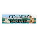 TEE Country Forever bumper stickers