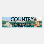 TEE Country Forever Bumper Stickers