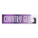 TEE Country Glam Bumper Sticker