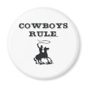 TEE Cowboys Rule magnets