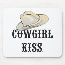 TEE Cowgirl Kiss Mousepads