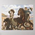 TEE Cowgirl Old School posters
