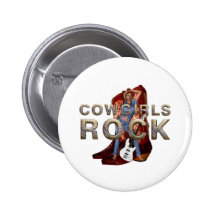 TEE Cowgirls Rock Pins