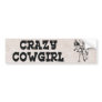 TEE Crazy Cowgirl