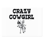 TEE Crazy Cowgirl business cards