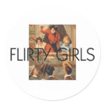TEE Flirty Girls stickers